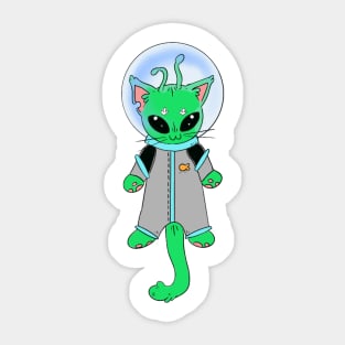 Space Cat Sticker